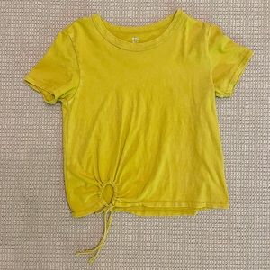 NWOT Aerie Cinch Front Top